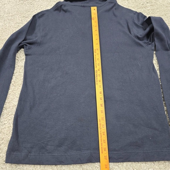 Vintage Aeropostale Shirt Mens Large Blue Long Sleeve Pullover Collar Cotton Y2K - Picture 9 of 11